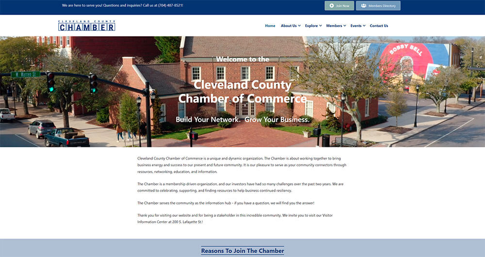 designs-by-mikey-digital-marketing-cleveland-county-chamber-of-commerce-homepage-1